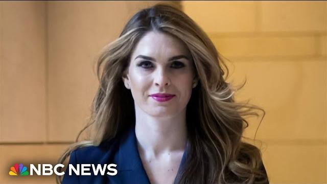Hope Hicks Cries On Witness Stand During Trump Trial Testimony