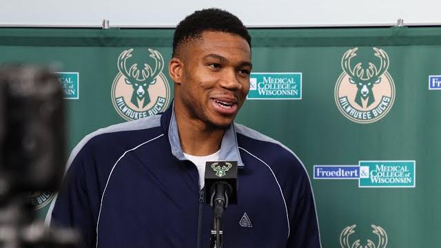 "I Want To Win Another Championship." Giannis Antetokounmpo Contract Extension Press Conference