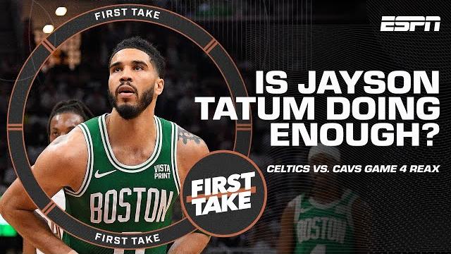 'Inefficient!' 🗣️ Shannon Not Overwhelmed With Jayson Tatum's Performance In Game 4 | First Take