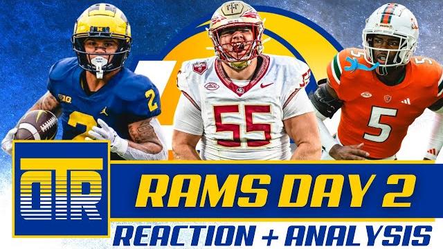 Rams Draft Day 2 Reactions To Braden Fiske, Blake Corum & Kamren Kinchens