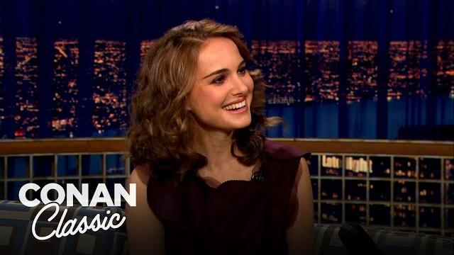 Natalie Portman Didn’t Expect To Win Against Meryl Streep | Late Night With Conan O’brien