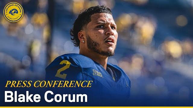 Blake Corum On Being Drafted To The Rams & What He Looks To Add To The Running Back Corps