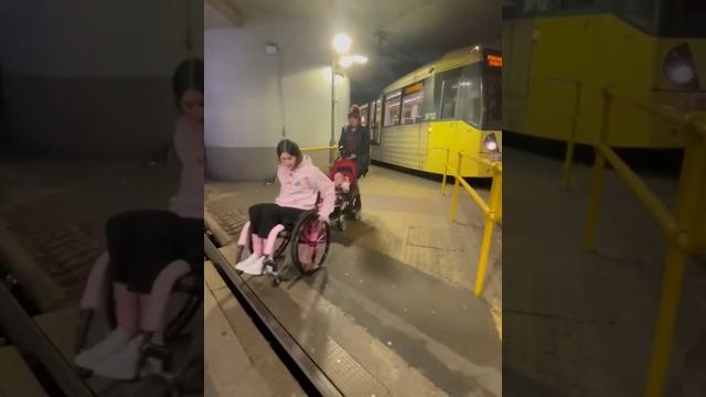 Accessibility Fail Part 2 🥲 #Wheelchairuser #Publictransport #Disability