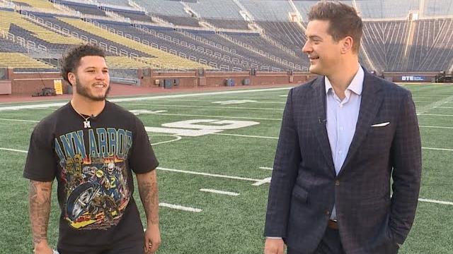 Interview: Blake Corum Walks Through Michigan Stadium, Reflecting On Record Runs To National Title