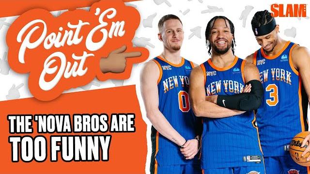 Jalen Brunson, Donte Divincenzo & Josh Hart Are Too Funny 🤣 They Don't Stop Roasting Each Other
