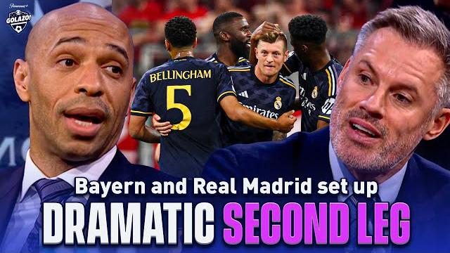 Thierry Henry, Micah & Carragher React To Real Madrid's Draw With Bayern! | Ucl Today | Cbs Sports