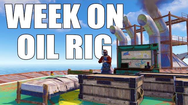 I Lived On Oil Rig For A Week In Rust And This What Happened