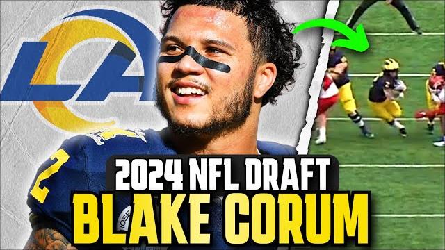 Blake Corum Highlights 🟡 🔵 Welcome To The Rams