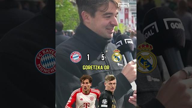 Real Madrid V Bayern Munich: Fan Challenge 👀 #Shorts